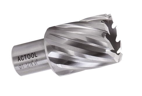 ACTOOL 1-5/8" Diameter × 1" Depth of Cut HSS ANNULAR Cutter with 3/4'' Weldon Shank in Kuwait