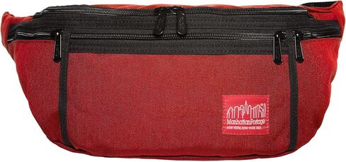 Manhattan Portage Alleycat Waist Bag (LG) Featuring Multi Zipper Pockets And A Spacious Main Compartment In 1000D Cordura (Black) in Saudi Arabia