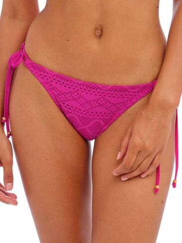 Freya Women's Standard Sundance Crochet Rio Swim Brief (3975), Black, X-Large in Saudi Arabia