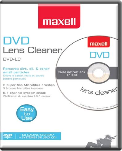 Maxell DVD-LC DVD Lens Cleaner, One Size in Saudi Arabia