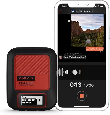 Garmin inReach® Messenger Handheld Satellite Communicator, Global Two-Way Messaging in Saudi Arabia