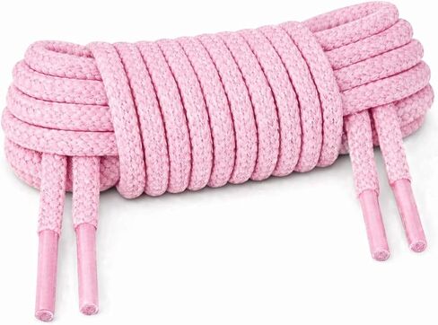 Round Shoelaces by REDPOP(2Pair)-Heavy Duty and Durable Shoelaces-For Hiking Shoes,Work Boots,Outdoor Shoes and kids shoes in Kuwait