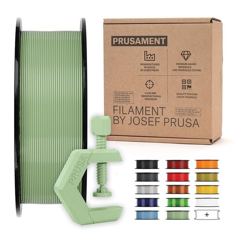 Prusament PETG Clear 1kg (2.2 lbs) Filament 1.75mm Diameter Tolerance +/- 0.02mm in Saudi Arabia