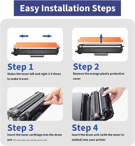 1 Pack CLT-Y404S Y404S Yellow Toner Cartridge Compatible Replacement for Samsung CLT-Y404S 404S Toner for Xpress C430W C430 C43x C480FW C480FN C480 C48x Printer Ink Cartridge- MOLI in Saudi Arabia