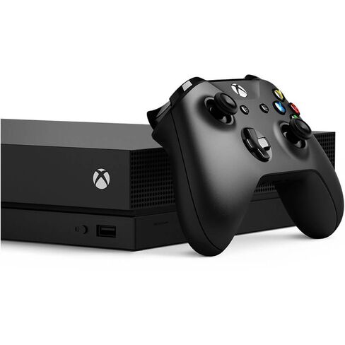 وحدة تحكم Microsoft Xbox One X 1Tb مع وحدة تحكم لاسلكية: مُحسّنة، HDR، أصلية 4K، Ultra Hd (توقف) in Kuwait