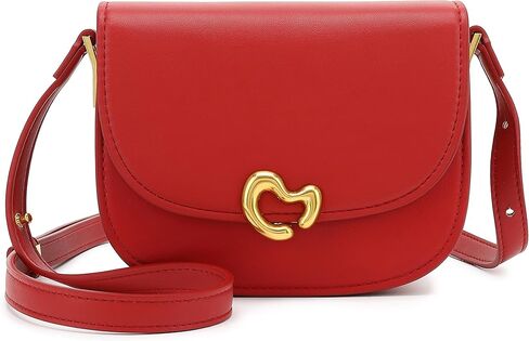 Scarleton Crossbody Bags for Women, Quilted Shoulder Bag, Lightweight Gold Chain Purses for Women, Crossbody Bag, H2089 in Kuwait