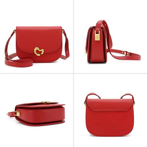 Scarleton Crossbody Bags for Women, Quilted Shoulder Bag, Lightweight Gold Chain Purses for Women, Crossbody Bag, H2089 in Kuwait