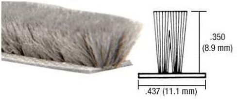 شريط السير الوقائي لباب واجهة متجر CRL بارتفاع 350 كومة؛ .350 عرض الدعم - 100 قدم لفة in Kuwait