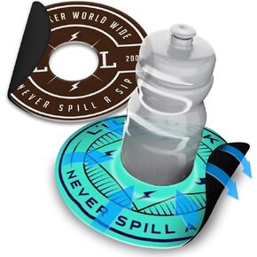 حامل اكواب اكواب بتصميم حلقات شفط بتصميم شعار ليل ساكر، عبوة من قطعتين in Kuwait