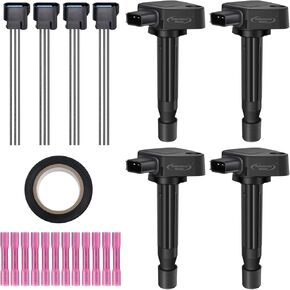 Performance Master Set of 6 Toyata Wiring Harness Kit and Ignition Coils Pack Compatible With Camry Avalon Highlander Sienna Lexus ES300 RX300 3.0L V6 Replacement for UF267 5C1193 in Saudi Arabia