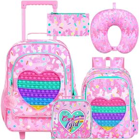 Kids Luggage for Boys and Girls, Cute Dinosaur Unicorn Rolling Wheels Suitcase for Toddler Children in Saudi Arabia