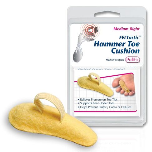 Pedifix Hammer Toe Cushion, Small, Left in Saudi Arabia