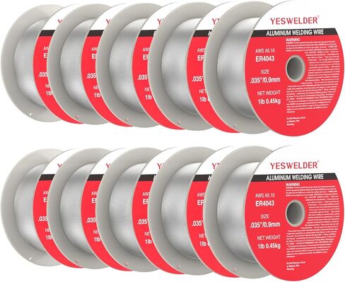YESWELDER Silicon Aluminum Welding Wire ER4043 .030-Diameter, 1-Pound Spool in Saudi Arabia
