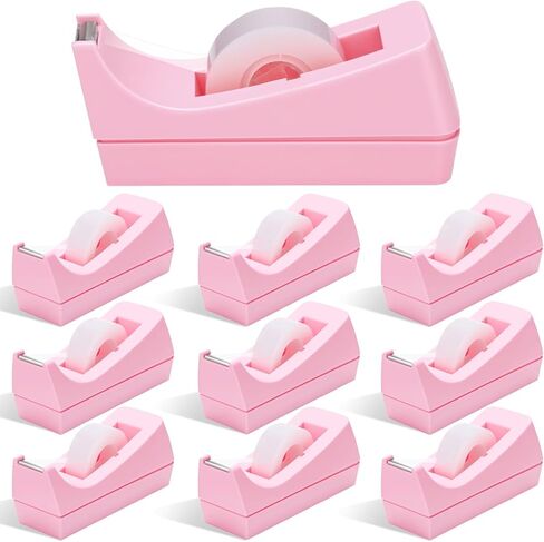 20 Pack Desktop Tape Dispenser Tape Roll Non Skid Base Tape Dispensers for Office Home School (Tape Not Included) in Kuwait