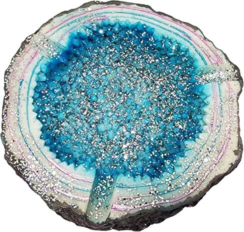 طفاية سجائر جيود لامعة من فانتسي جيفتس - 4.5 بوصة (أرجواني) in Kuwait