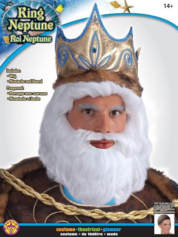 Men's King Neptune Wig in Saudi Arabia