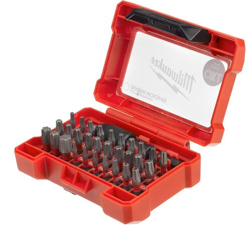 ميلواكي طقم لقم توركس كومباكت 32 قطعة من شوك ويف 4932471586، مجموعة من 32 قطعة، احمر in Kuwait