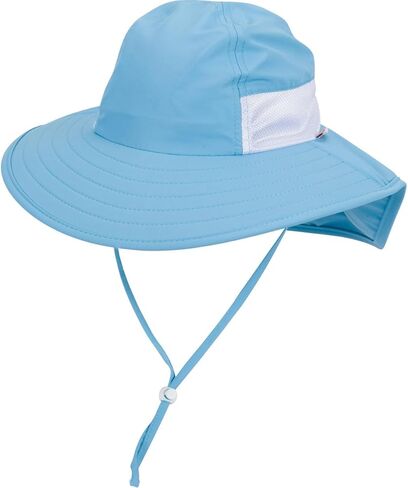 SwimZip Girls' Wide Brim Sun Hat UPF 50+ UV Sun Protection - Multiple Colors in Saudi Arabia
