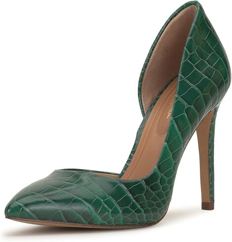 Jessica Simpson Women's Prizma D'Orsay Pump, Meta Gold, 6.5 in Saudi Arabia