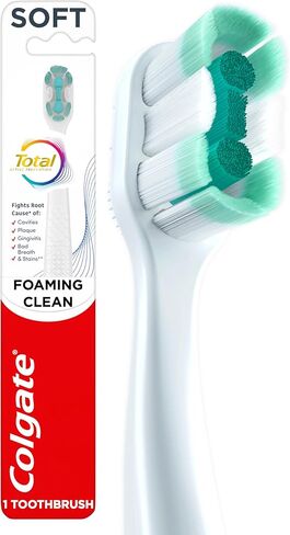 Colgate Total Active Prevention Foaming Clean Soft Toothbrush in Saudi Arabia