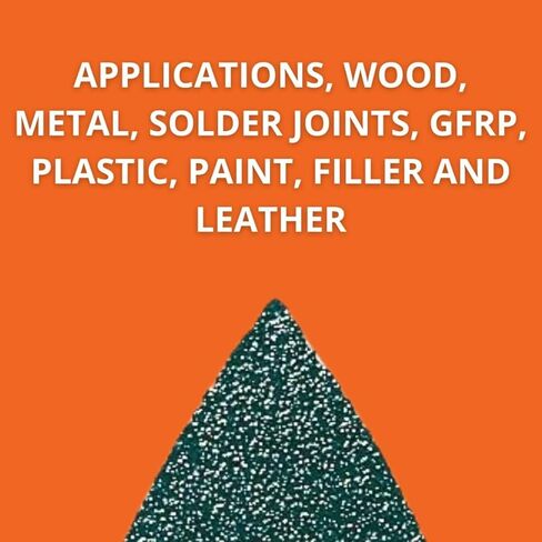 Fein MultiMaster Sanding Finger Sheets with Hook and Loop Attachment - 40 Grits, 20-Pack - 63717184012 in Saudi Arabia