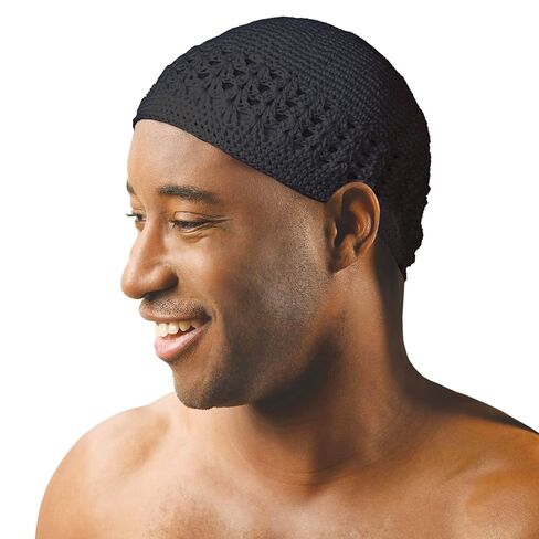 Titan Classic Cotton Kufi Cap Black, 1 Ea, 1count in Saudi Arabia