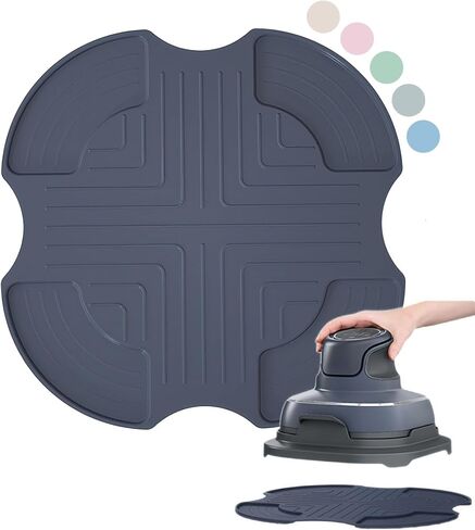 Tailored Ninja Crispi PowerPod Silicone Trivet – Hot Pads for Ninja Crispi Glass Air Fryer Accessories, Heat-Resistant, Non-Slip, Protection for Countertop, Fit Ninja FN101GY | FN101SG | FN101ST in Saudi Arabia