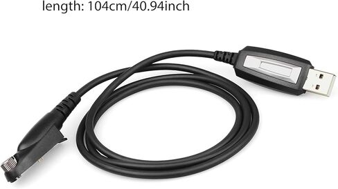 Retevis RT47 RT47V USB Programming Cable Compatible with TYT MD398 RT47V RT87 RT83 RT47 Walkie Talkies (1 Pack) in Saudi Arabia
