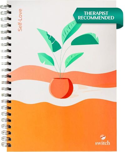 Switch Research Self-Love Journal - Self Care Journal for Women with Prompts - Mindfulness & Gratitude Journal, Therapist Recommended for Self Reflection & Personal Growth - Guided Writing Notebook A4 in Kuwait