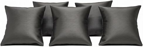 Novel Box® Black Leatherette Bracelet Watch Jewelry Decoration Pillow (Pack of 5) 3X3 + NB Cleaning Cloth in Kuwait