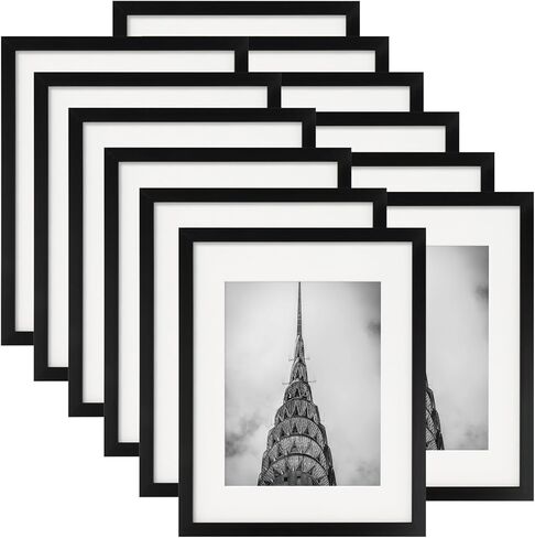 4x6 Picture Frames Black Set of 12 for Wall Gallery Collage Photo Frames or Tabletop Display in Kuwait