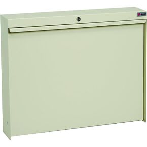Datum Storage WallWrite Fold up Desk With Standard and Locking, Light Gray in Saudi Arabia