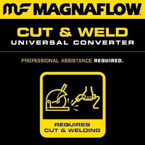 المحول الحفاز MagnaFlow 91036: درجة OEM، ملائم عالمي (متوافق مع المعايير الفيدرالية/وكالة حماية البيئة) in Kuwait