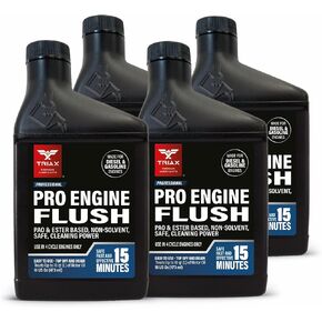 يعمل تدفق زيت المحرك النظيف العميق المعتمد على الزيت من ترياكس برو على إزالة الحمأة والكربون | غير مذيب | آمن للمحرك والأختام والحاقن | درجة المتجر الاحترافية (16 أونصة - 473 مل) in Kuwait