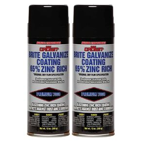 7008 Brite Galvanize Coating 65% Zinc Rich. (2 Pack) in Kuwait