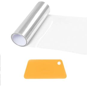 1 Pcs Car Light Tint Film 12 X 48inch,Cuttable&Stretchability Car Headlight Taillight Fog Light Vivid Vinyl Wrap Protector,Non-Marking Self-Adhesive Decals Car Decor mit squeegee,red in Saudi Arabia