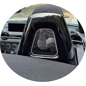 Headrests Bezel Blockers for MX-5 Miata ND Roadster & Abarth 124 Spider (2015-Current) – Acrylic Inserts to Reduce Wind Noise & Airflow (Top Down) for Enhanced Comfort in Saudi Arabia