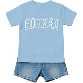 Big Brother T Shirt for Boys Brother Announcement Shirts Big Bro Tee Tops in Saudi Arabia