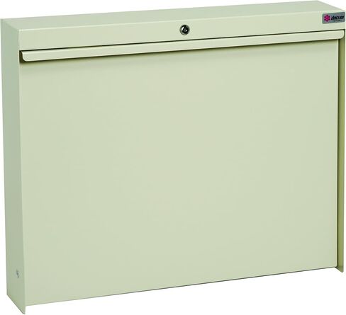 Datum Storage WallWrite Fold up Desk With Standard and Locking, Light Gray in Saudi Arabia