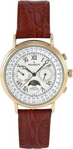 Peugeot Vintage Multi-Function Watch, Perpetual Calendar with Moon Phase in Saudi Arabia