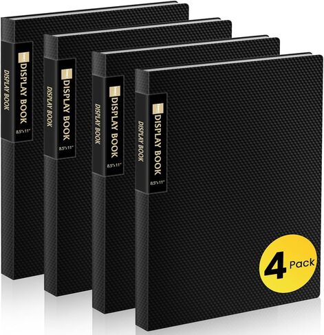 Sooez Binder with Plastic Sleeves 30-Pocket, Displays 60 Pages, 8.5x11 Presentation Folders with Clear Sheet Protectors, Art Portfolio Binder for Certificate & Office Project, Document Organizer in Saudi Arabia
