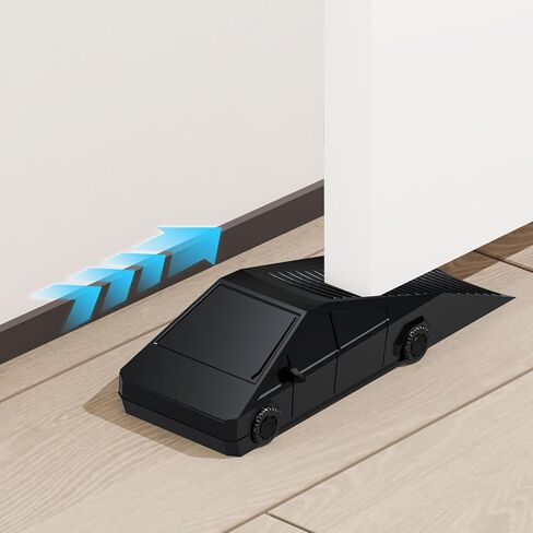 Strongest Door Stoppers for Bottom of Door- Spring Heavy Duty Door Stop Wedge, 3 Inch High Adjustable Metal Rubber Large Doorstop Strong Grip, Suits Carpet, Tile, Home, School, Commercial in Saudi Arabia