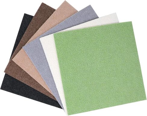 Floor Chair Mat, Adhesive Non Slip Desk Chair Mat for Office Home with Strong Polyester Fiber, Protects Floor from Scratches 47.24 X 35.43 Inch (White) in Saudi Arabia