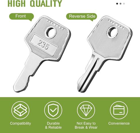 Cash Drawer VPK-8K-235 Key Replacement for Vasario & Compatible with APG Cash Drawers (2Key) in Saudi Arabia