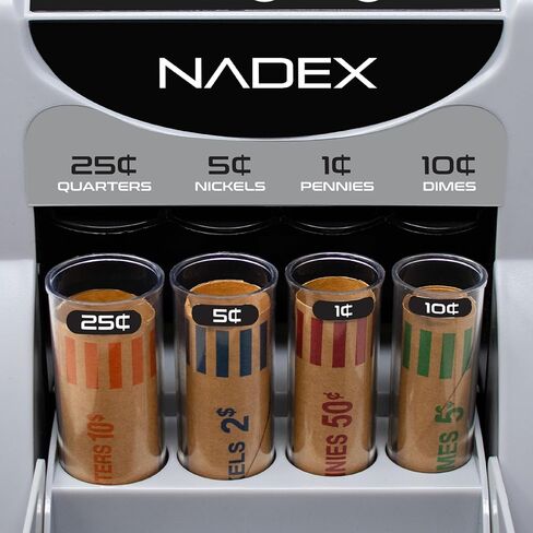 فارز وعداد العملات الرقمية Nadex S180 – يعرض القيم الإجمالية والمذهبية، أسود in Saudi Arabia