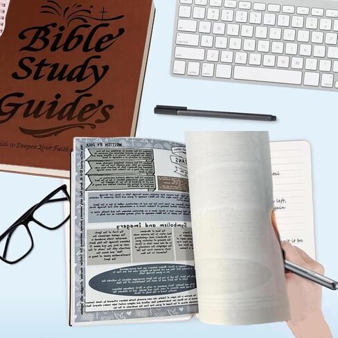 SAGROEAC 66-Page Bible Study Guide & Devotional Journal: Women's 66-Page Yearlong Plan - Daily Scripture Quotes, Prayer Reflections to Strengthen Faith - Christian Gift in Saudi Arabia