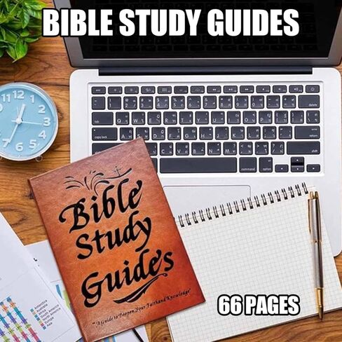 66-Page Bible Study Guide, Daily Bible Study, A Yearlong Bibles Studys Plan for Women-Daily Scripture Quotes, Christian Gift, Religious Faith-Based Notebook for Prayer Reflections in Saudi Arabia
