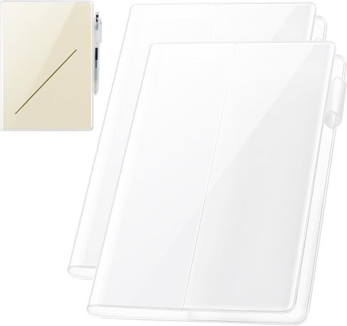 غطاء شفاف لجهاز Hobonichi A5 مقاس 13.1 × 8.8 بوصة، غطاء بلاستيكي لجهاز الكمبيوتر المحمول HON A5، واقي مخطط (عبوة واحدة) in Kuwait