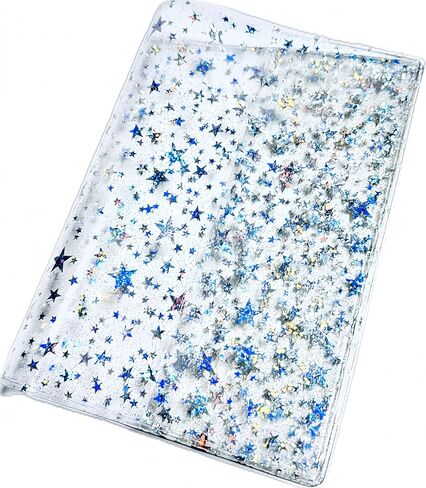 غطاء مخطط جيلي مقاس A6، يناسب دفاتر الملاحظات الأصلية مقاس A6 Hobonichi وMidori وStalology، تصميم نجمة لامعة in Kuwait