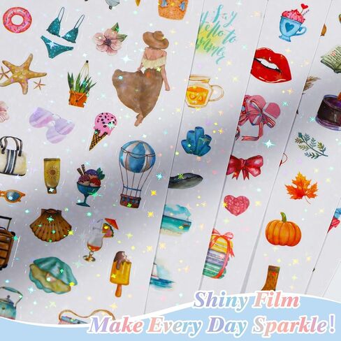 BESARME Seasonal Planner Stickers, 1000+ Calendar Stickers Monthly Holiday Sticker for Women Adults Scrapbook Sticker for Calendar Easter Gifts Easter Basket Stuffers in Saudi Arabia